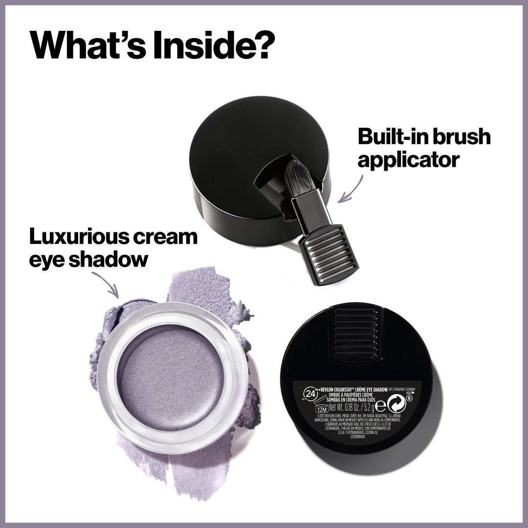 ColorStay™ Crème Eyeshadow - built in brush applicator, cream eye shadow