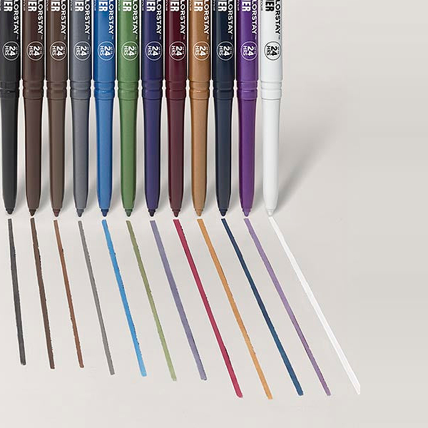CS eyeliner in various shades