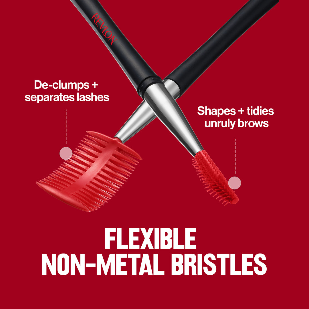 Lash & Brow Styling Tool - flexible non-metal bristles