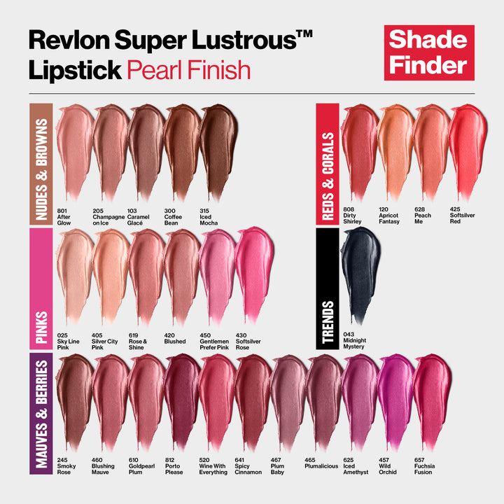 Super Lustrous™ Lipstick - Pearl Finish - shade finder