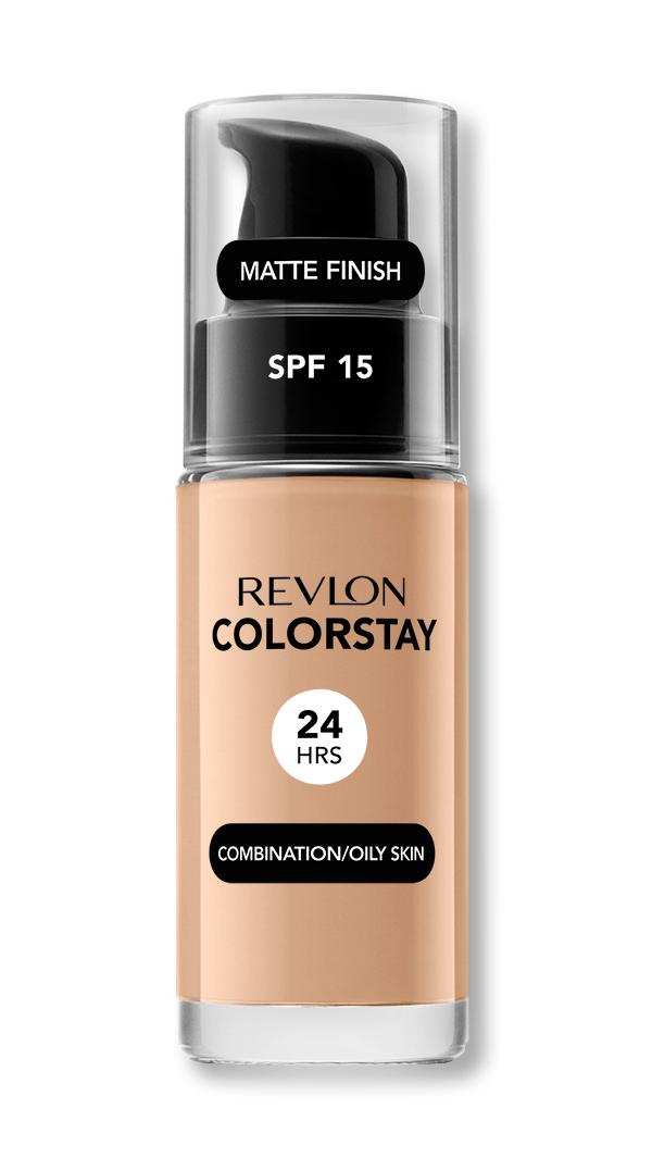 revlon face foundation colorstay makeup combo oily skin chestnut 