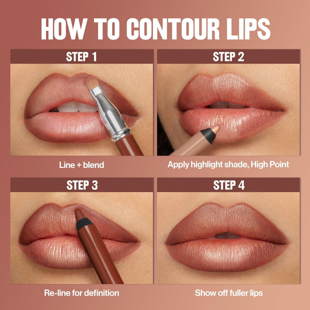 How to Do Lip Contour With Two Products