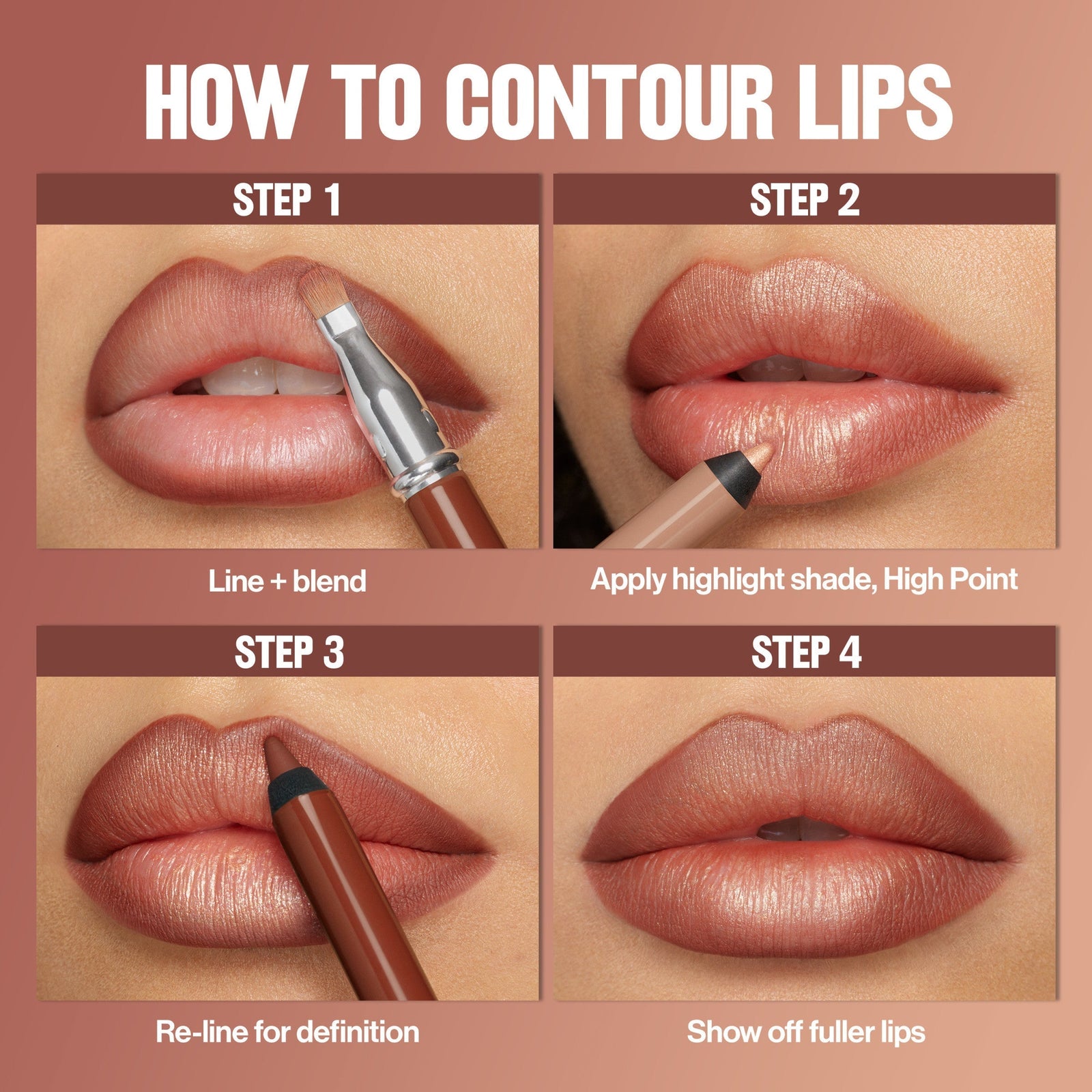 How to Do Lip Contour With Two Products