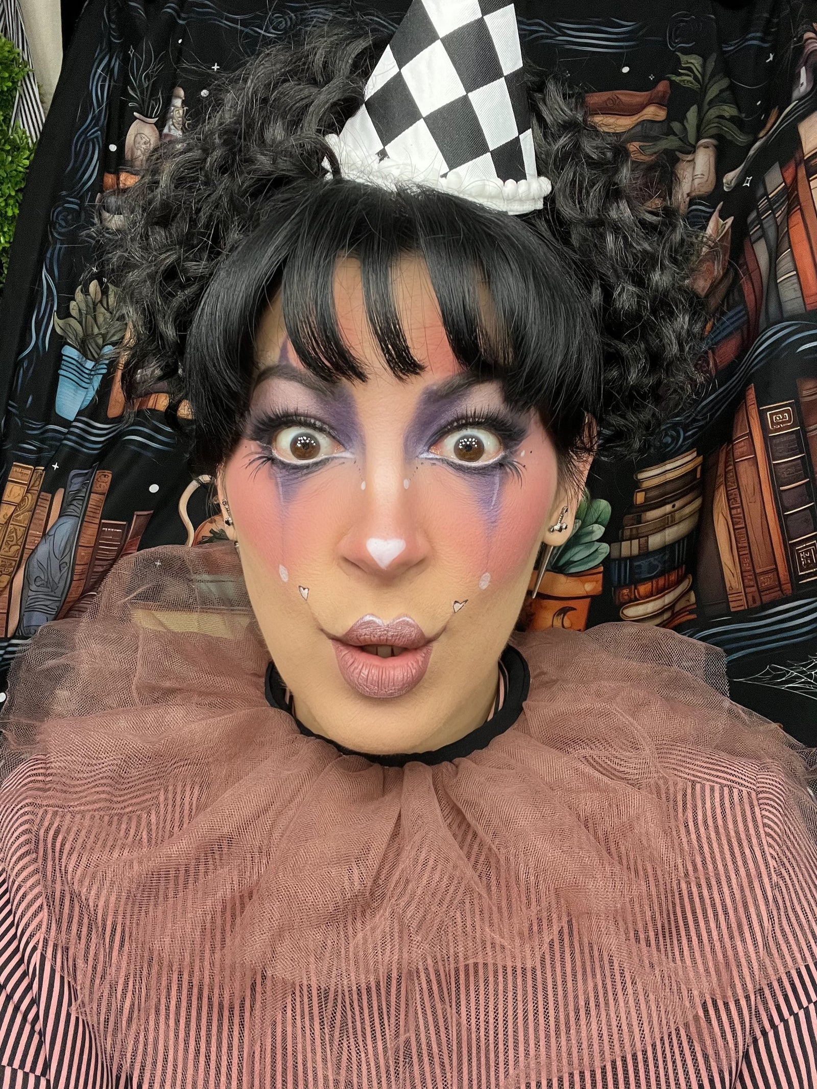 Pastel Clowncore Makeup for a Bold Halloween Look