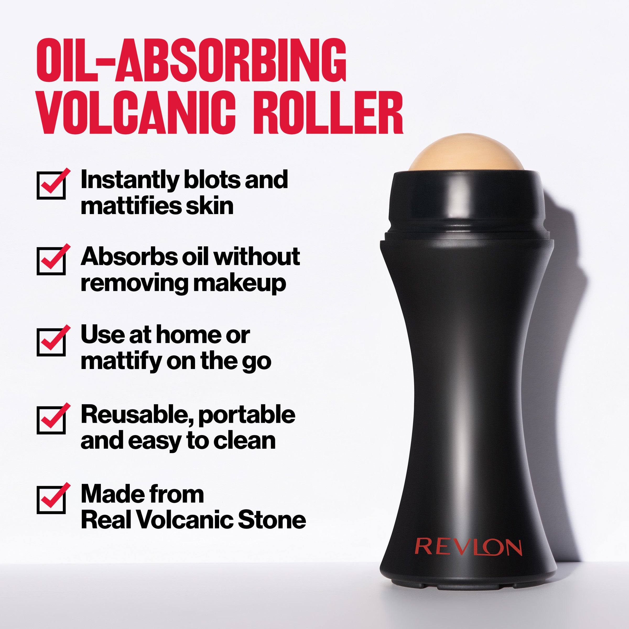 Oil-Absorbing Volcanic Roller | Revlon