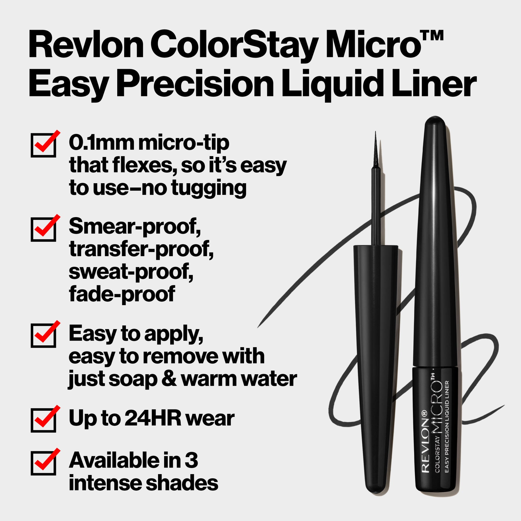 Revlon ColorStay Micro™ Easy Precision Liquid Liner | Revlon