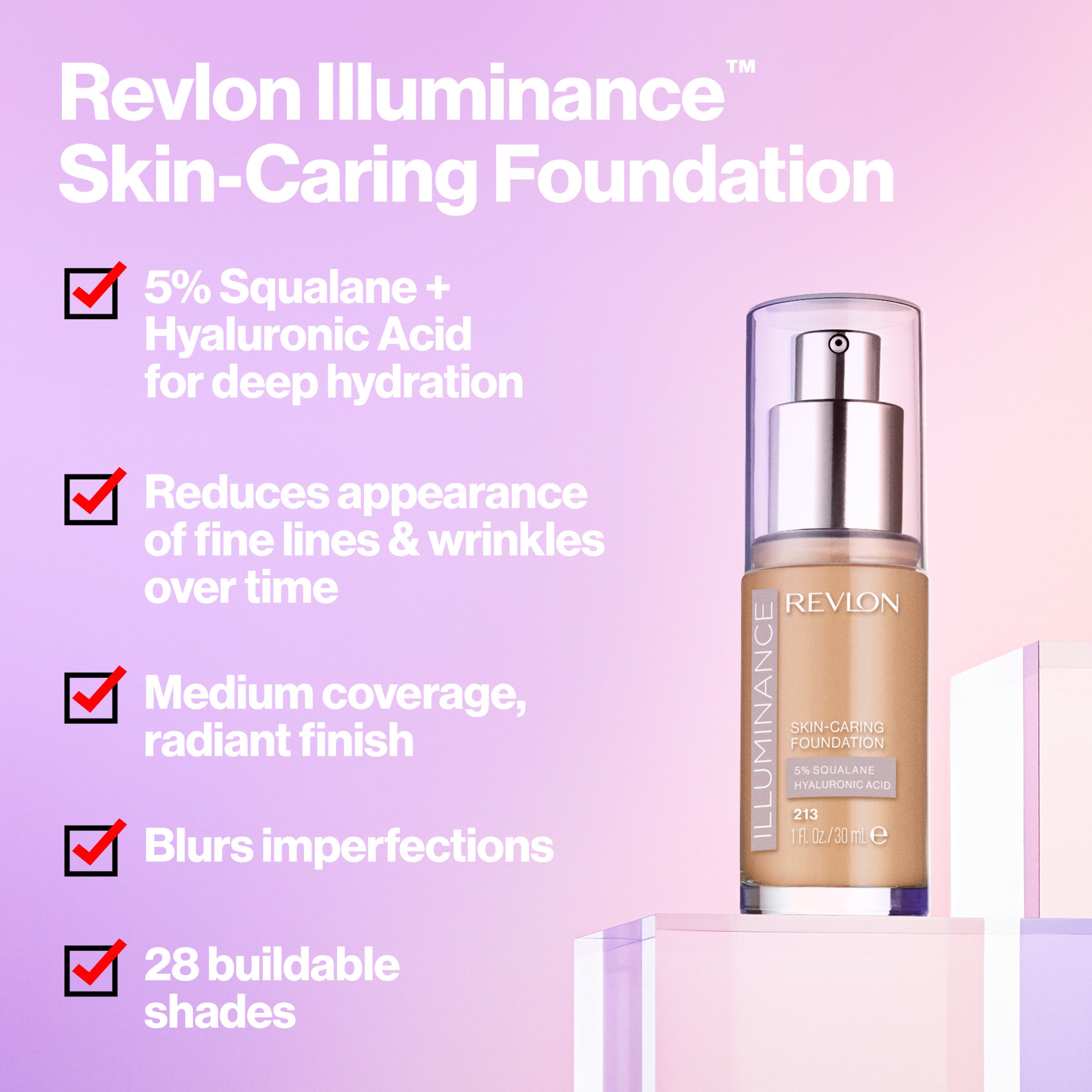 Illuminance™ Skin-Caring Foundation | Revlon