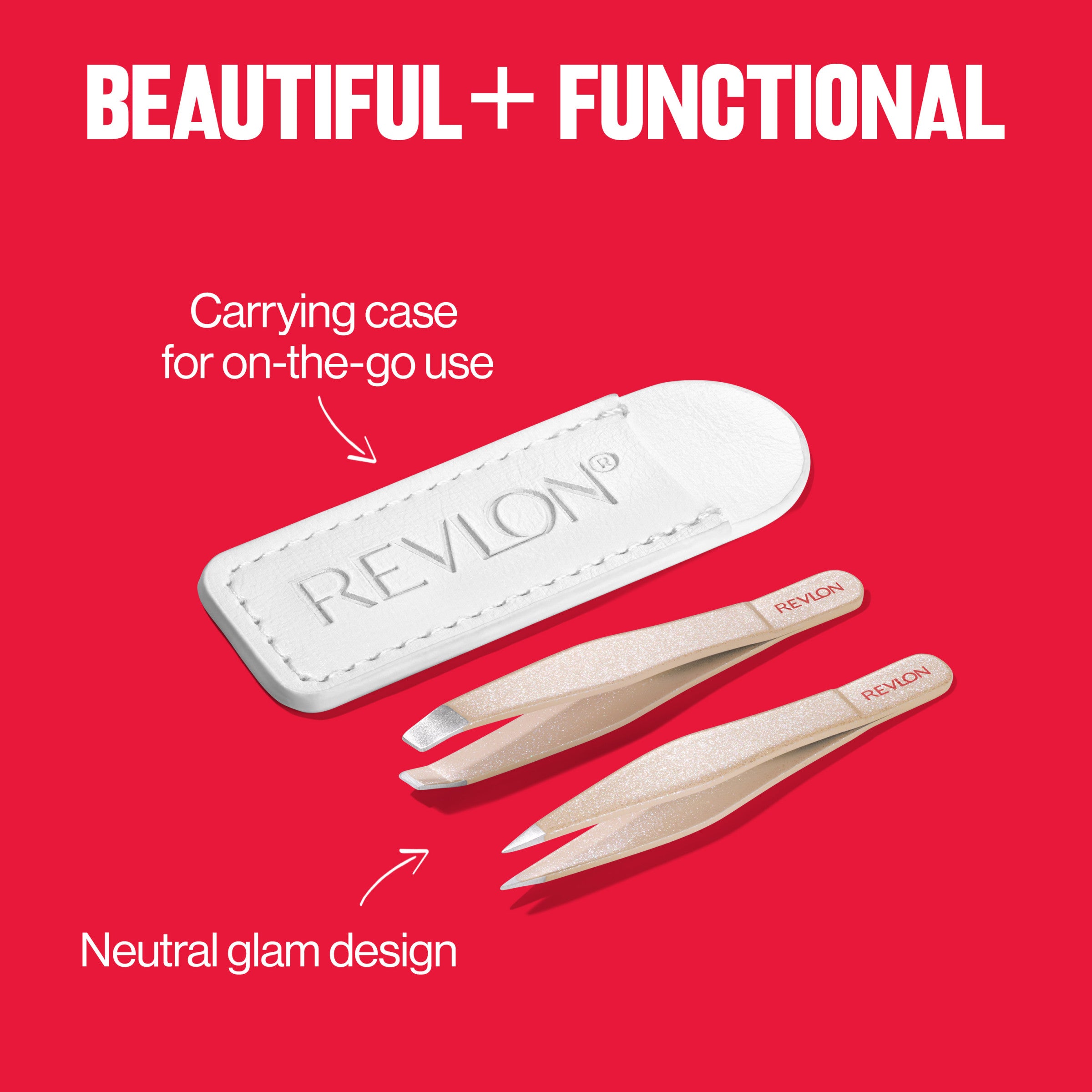 Revlon Designer Series Mini Tweezer Travel Set | Revlon