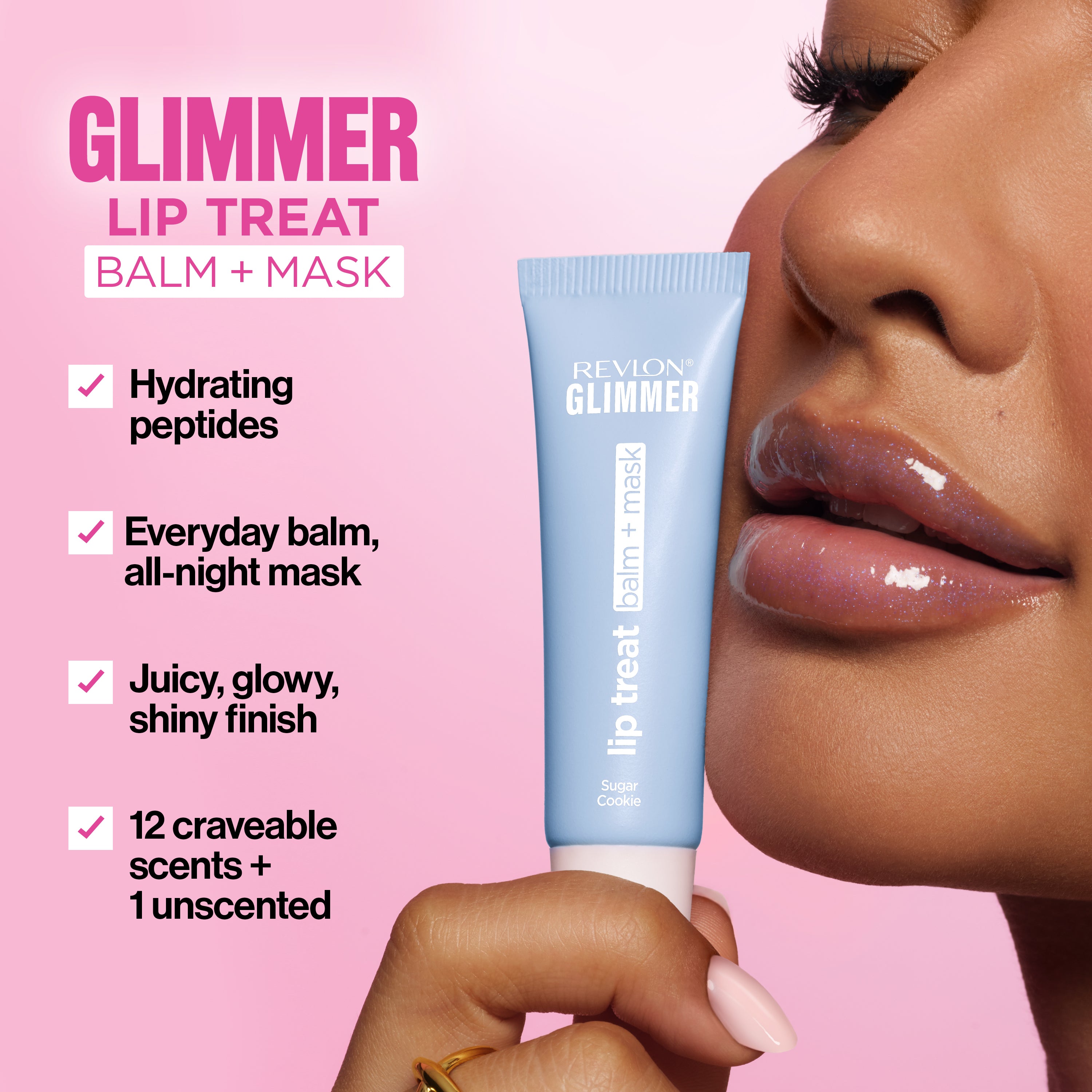 Glimmer Lip Treat Balm + Mask | Revlon – Revlon US