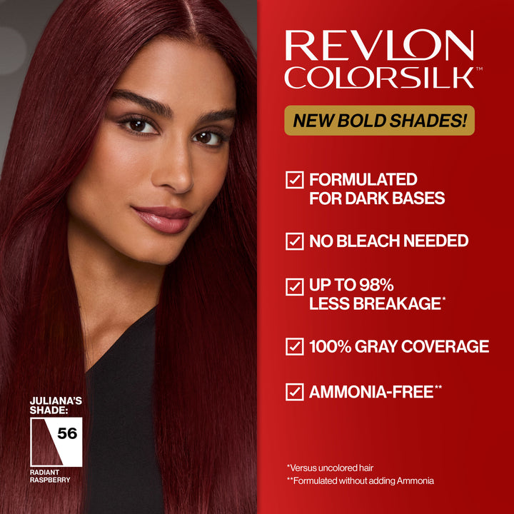 ColorSilk™ with Bond Repair Complex Permanent Hair Dye