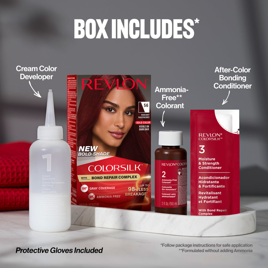 ColorSilk™ with Bond Repair Complex Permanent Hair Dye
