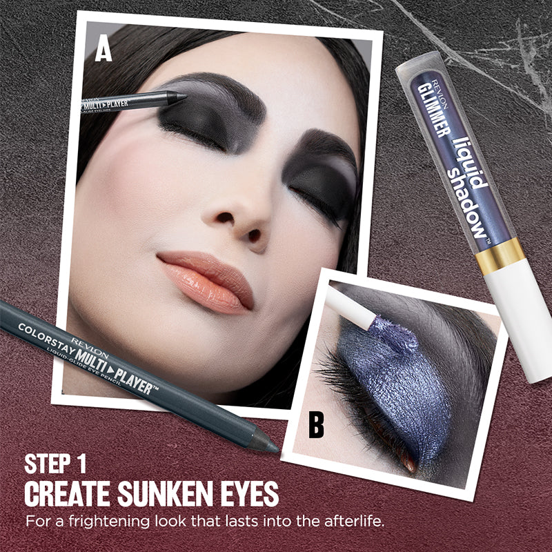 Step 1: Create A Scary-Good, Sunken, Skeletal Eye