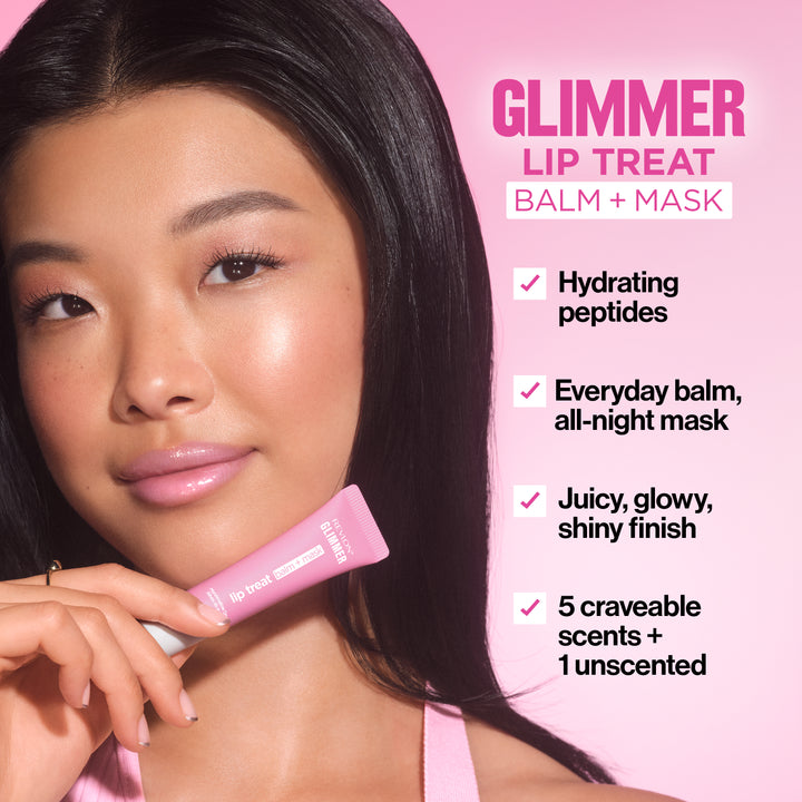 Glimmer Lip Treat Balm + Mask